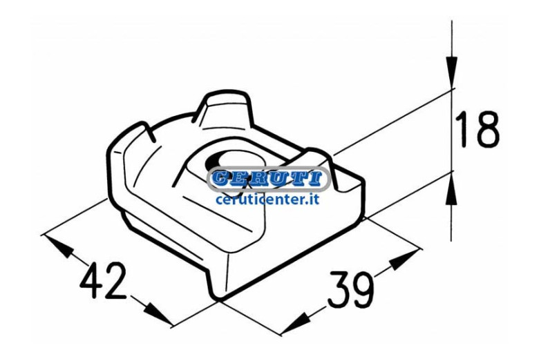 Ferma Molle Per Girello B.C.S. (5Pz)