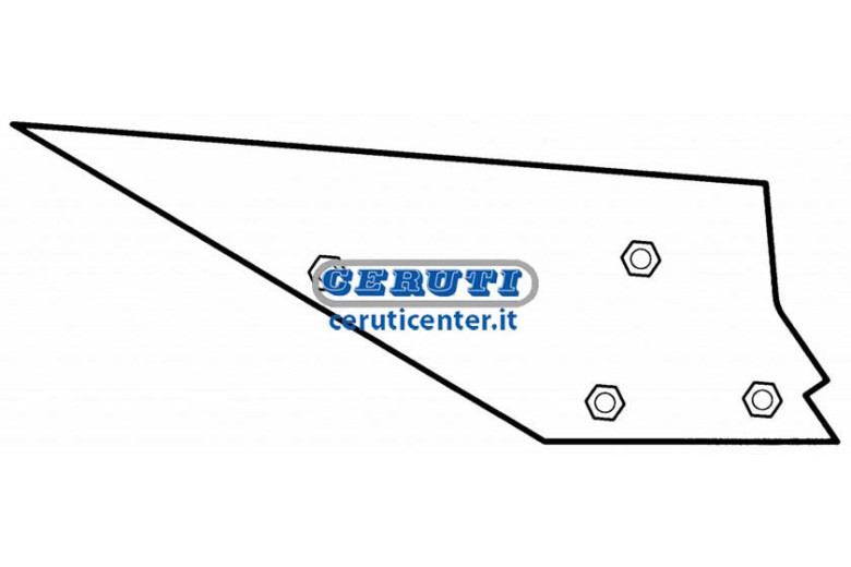 Moldboard Guard For Chisel Ploughs - Nardi