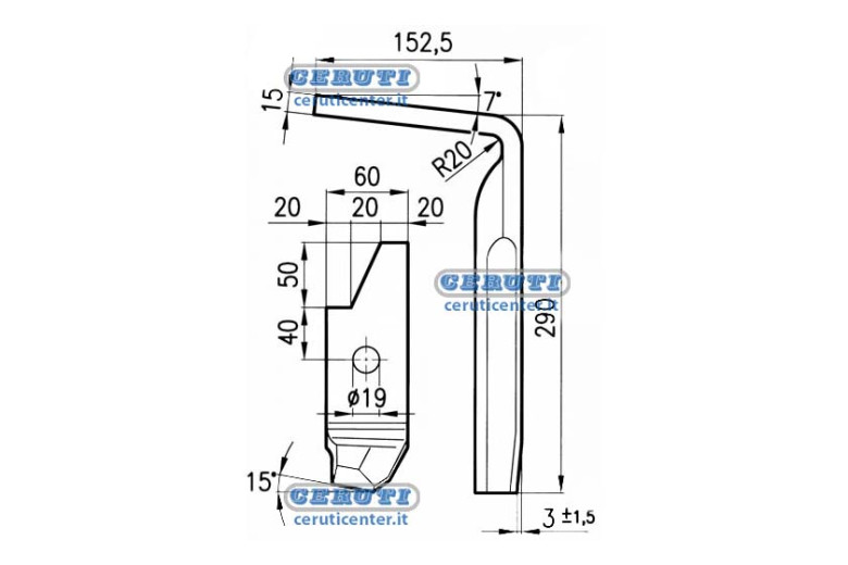 Dientes Para Grada Rodante