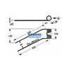 Molla Per Girello Dx Fella - Adattabile 460182, 487134