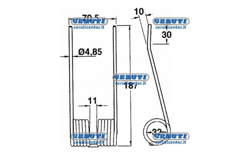 Dents Pour Presse-Ramasseuse