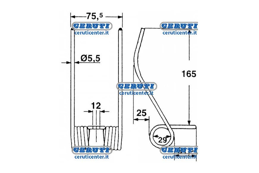 Dents Pour Rotopresse-Ramasseuse