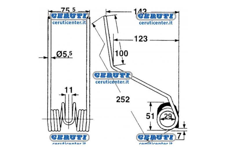 Dents Pour Rotopresse-Ramasseuse