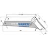 Vomero Universal Type D'Épaule 420 Mm - Gauche