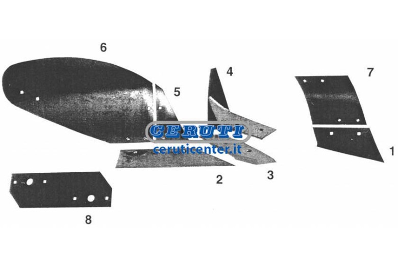 Spare Parts Adjustable On Bodyes Type Ermo
