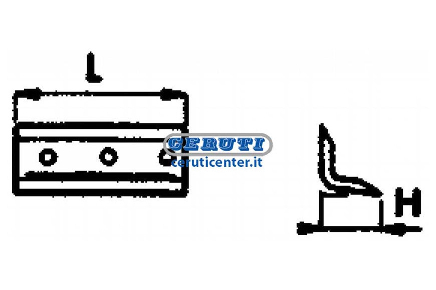 Coltelli Per Scavafossi - Angolare 6 Fori Afr/2-Afr/4R