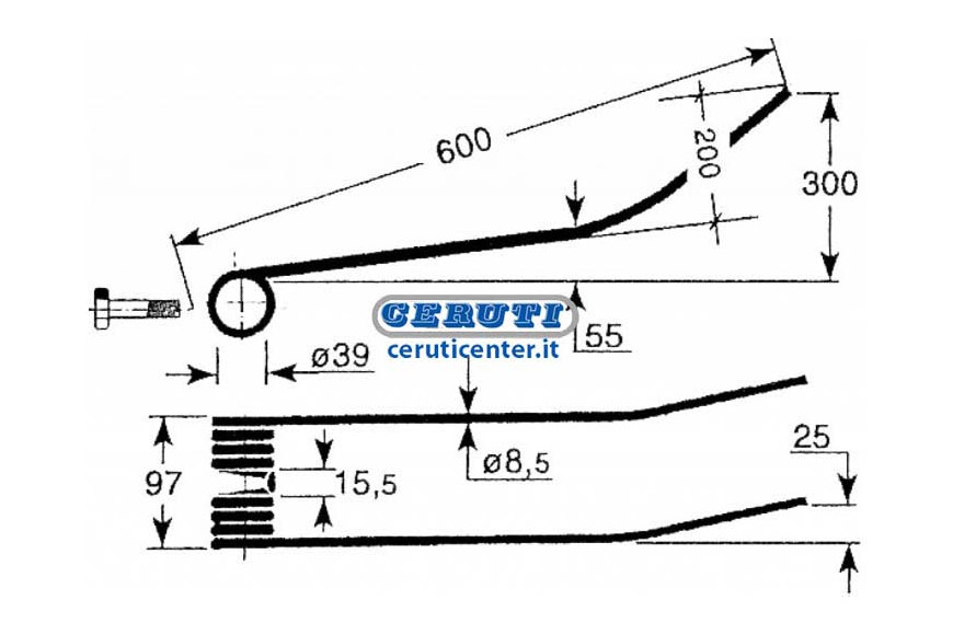 Swath-Turners Fingers