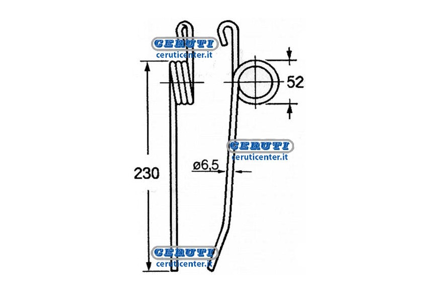 Springs For Side Delivery Rakes