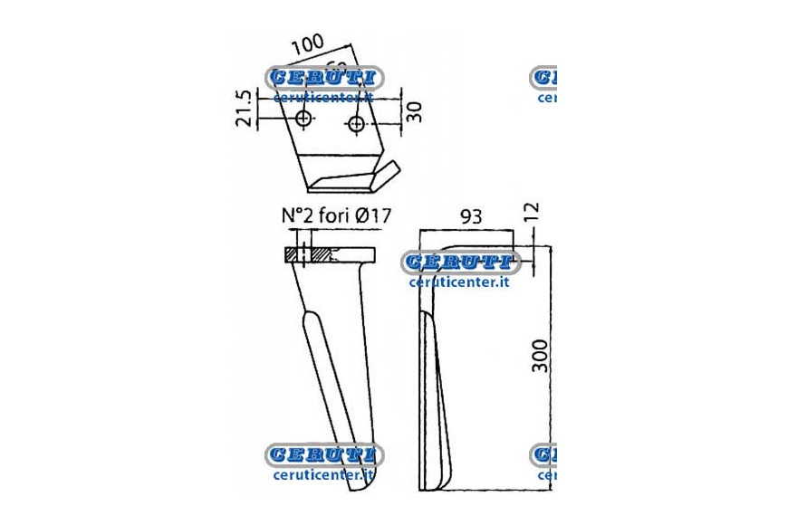 Dents Pour Herse Rotative