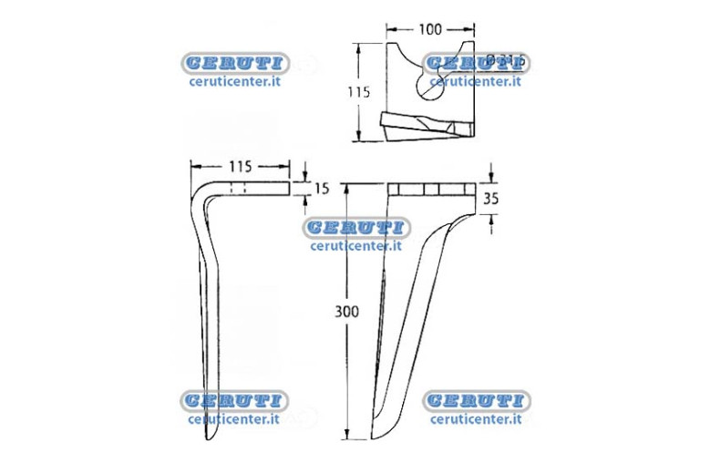 Tines For Rotary Harrows