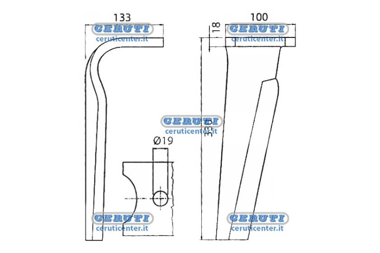 Tines For Rotary Harrows