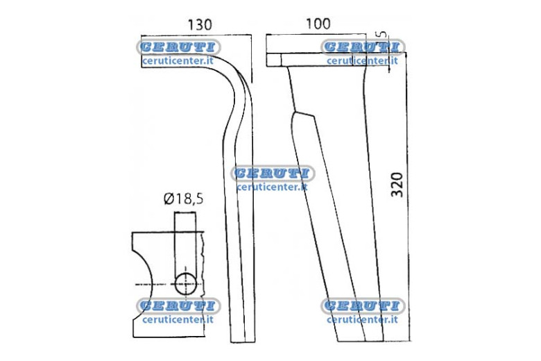 Tines For Rotary Harrows