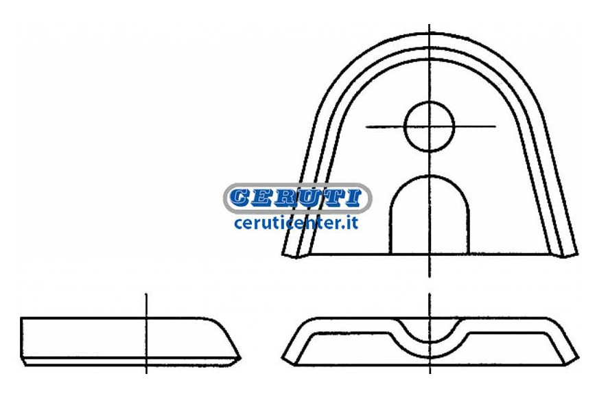 Fermamolla Per Ranghinatore Heuma (5Pz) - Adattabile a 1141