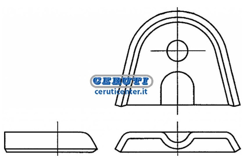 Fermamolla Per Ranghinatore Heuma (5Pz) - Adattabile a 1141