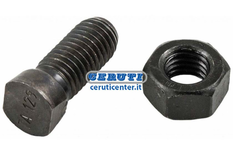 Boulons A Tete Conique Ovale Pour Charrue – Classe 12.9 Filetage M14 L 39 Mm