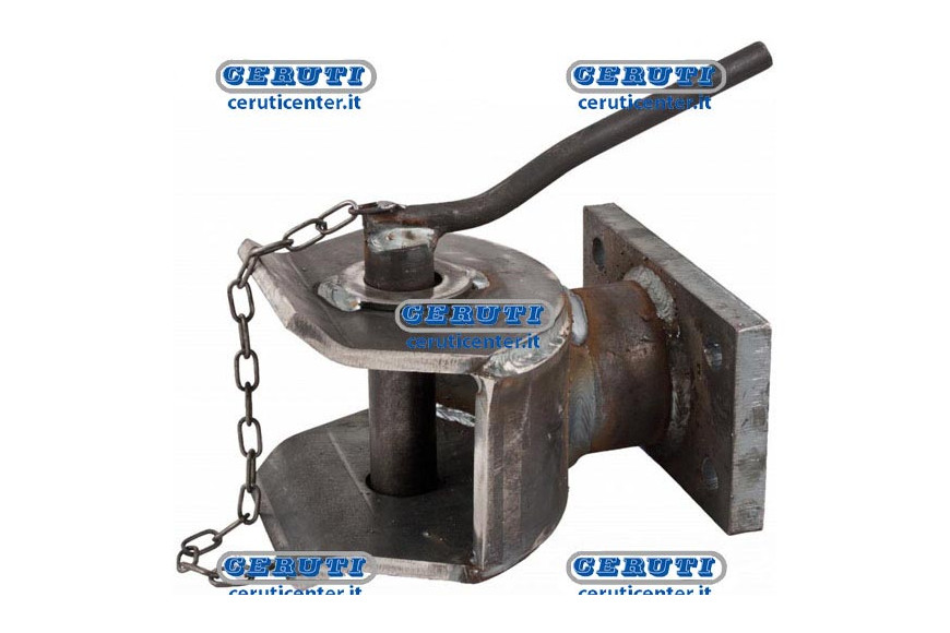 Chape D'Attelage Fixe Non Homologue Débit 6000 Kg Charge Verticale 500 Kg