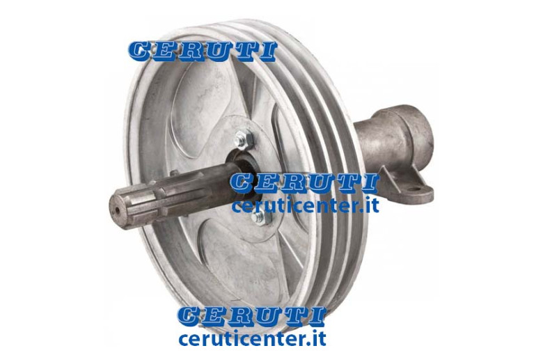 Árbol Ranurado 1" 3/8 Con Polea