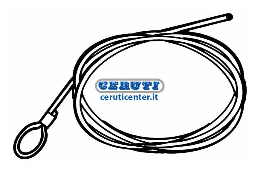 Cable De Freno Con Lazo De Extremidad Ø 3 Mm Longitud 1500 Mm