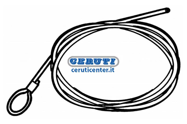 Cavo Freno Con Testa A Cappio Ø 3 Mm Lunghezza 2500 Mm
