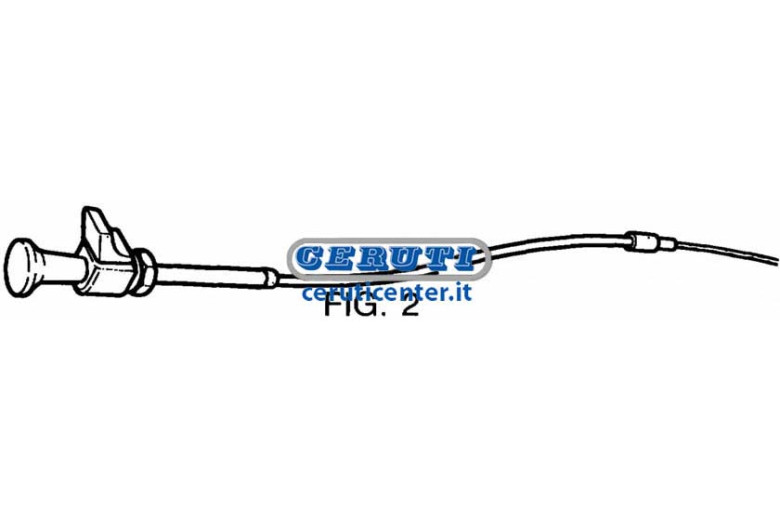 Motorstop Cable - Same And Lamborghini Tractors Length 111 Mm