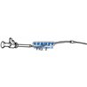 Cavo Arresto Motore Con Pomello Rosso Stop Per Same E Lamborghini Lunghezza 111 Mm - Adattabile 0.169.6730.3/60