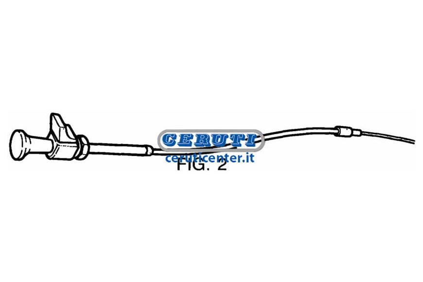 Motorstop Cable - Same And Lamborghini Tractors Length 420 Mm