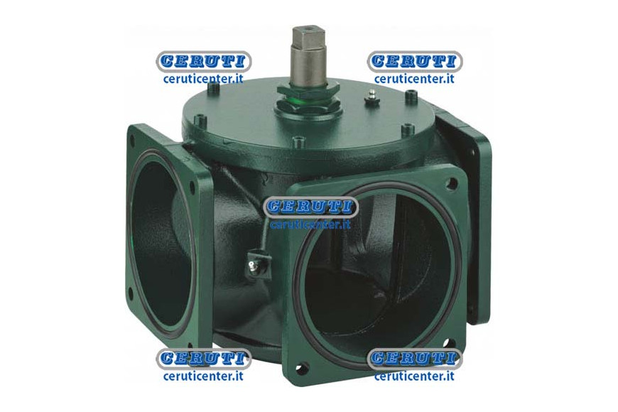 Three-Way Flanged Cock Ø 4" Inch