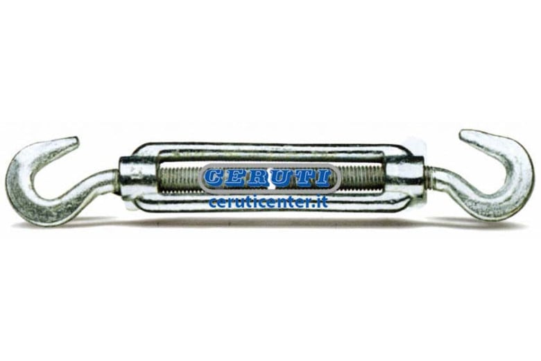 Tenditore A Due Ganci Carico 235 Kg Lunghezza 204 ÷ 284 Mm