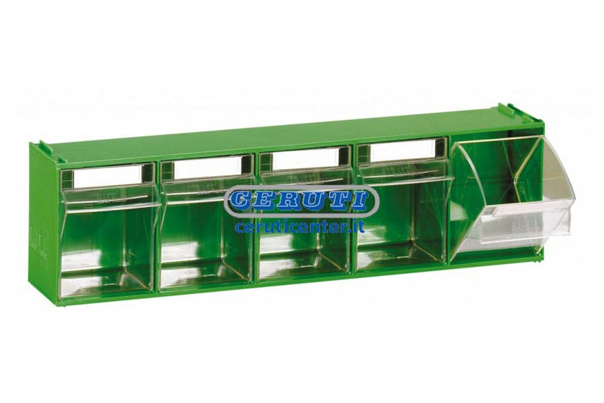 Casiers Pour Presentoirs 5 Tiroirs L 600 - P 140 - H 168 Mm