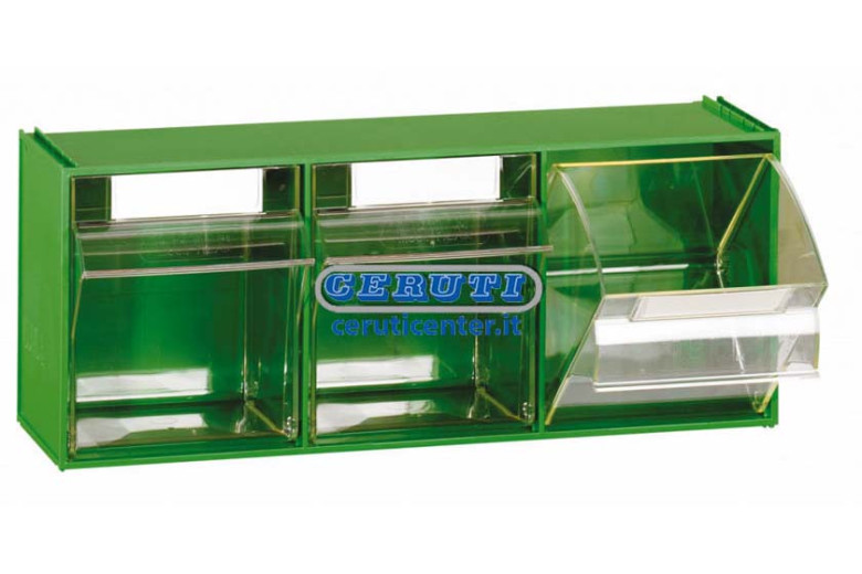 Cajones Para Exhibidores 3 Cajones L 600 - P 210 - H 242 Mm
