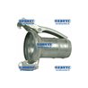 Galvanized Female Half-Coupling With Sleeve For Rubber Hose With 2 Hooks