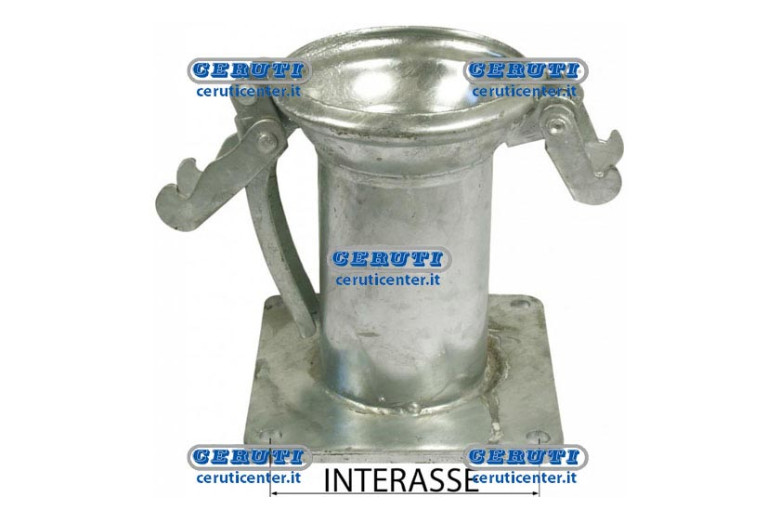Flange With Galvanized Countersphere