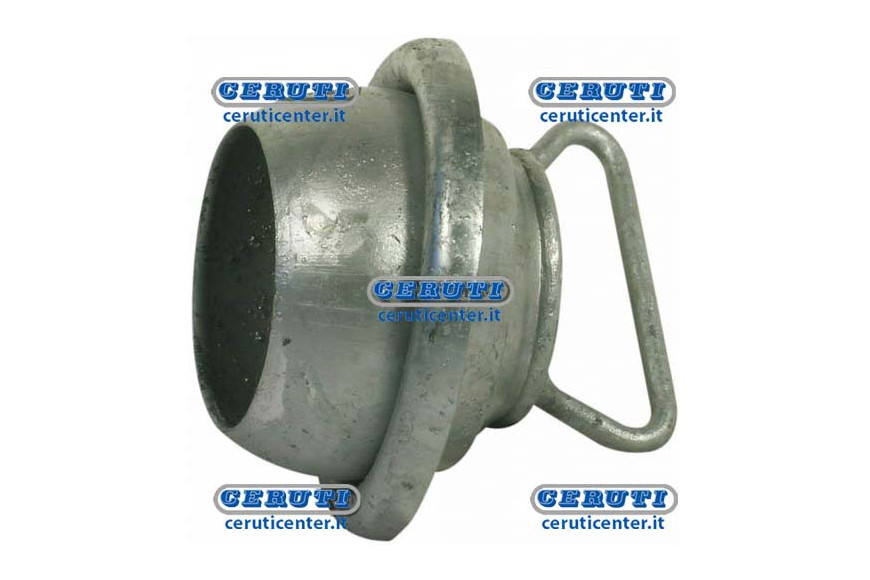 Galvanized Male Cap