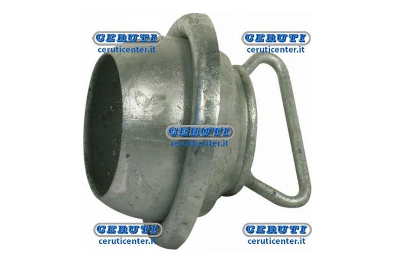 Galvanized Male Cap