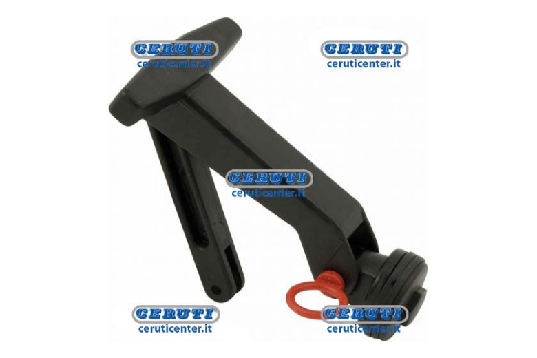 Spring Handle For Opening Window With Emergency Release