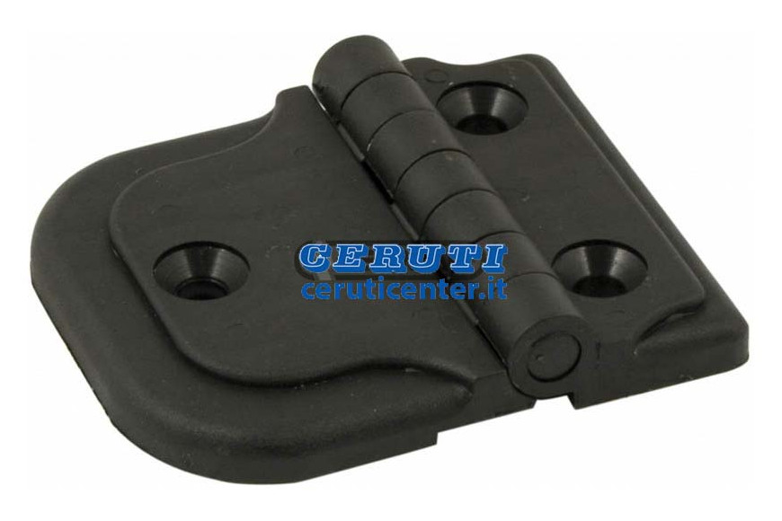 Reinforced Nylon Hinge For Windows. With Rubber Pad And Spacer