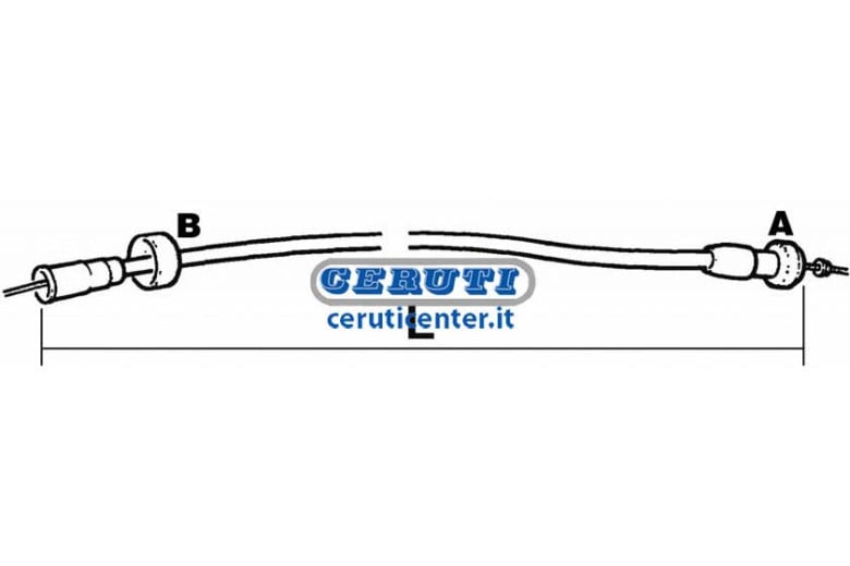 Kabel Kimoterzahler - Stunderzahler Bcs L 1400 Mm