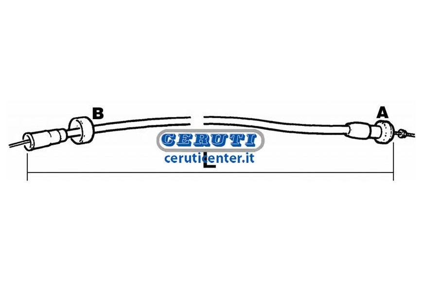 Throttle Cable - Same And Lamborghini Tractors