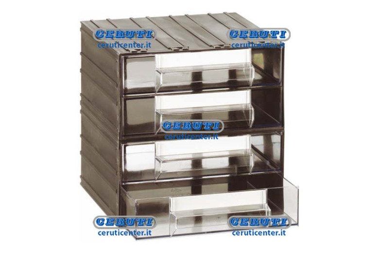 Cajones Componibles 4 Cajones L 212 - P 198 - H 48 Mm