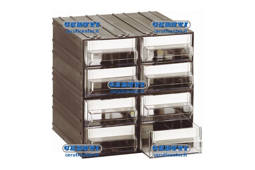 Cajones Componibles 8 Cajones L 101 - P 198 - H 48 Mm