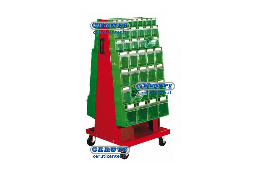 Kit Chariot Compose De 80 Tiroirs
