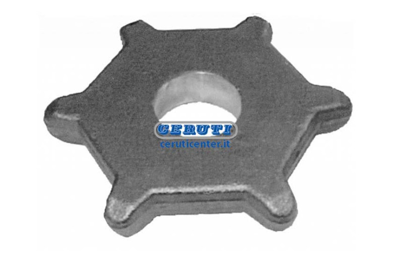Piñón De Tracción De Acero Paso 80 - 6 Dientes
