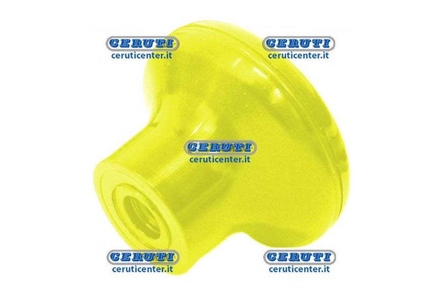 Coloured Knob For Levers Thread M10 Colour Yellow