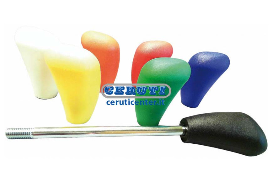M10 Coloured Knob For Levers Thread M10 Colour Black