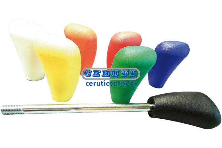 M10 Coloured Knob For Levers Thread M10 Colour Black