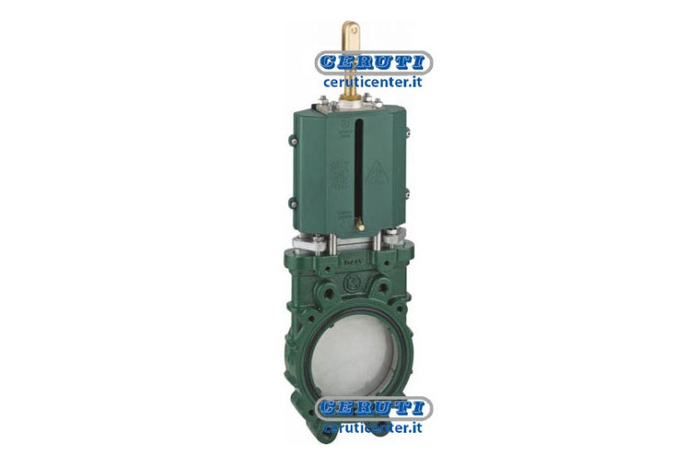 Blade Gate Valve Without Outlet - Manual Version Dn 8" Inch