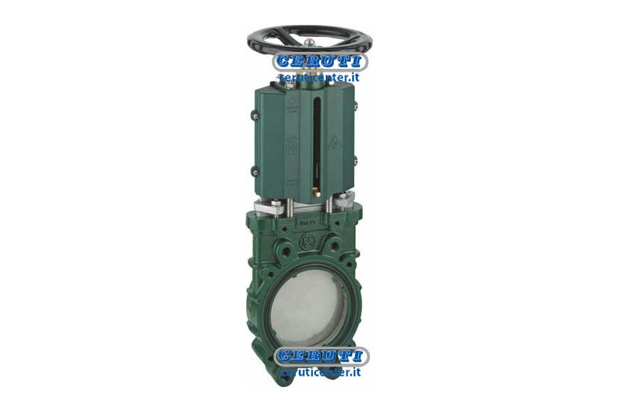 Blade Gate Valve Without Outlet - Handwheel Version Dn 8" Inch