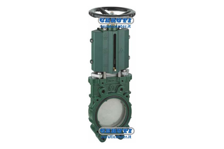 Blade Gate Valve Without Outlet - Handwheel Version Dn 8" Inch