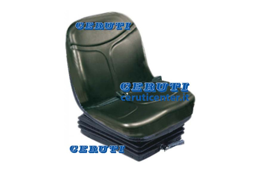Seat Gt75 With Mechanical Concertina Suspension, Fixed Seat Belts And Microswitch For Diagnostic Unit (Type-Approved)
