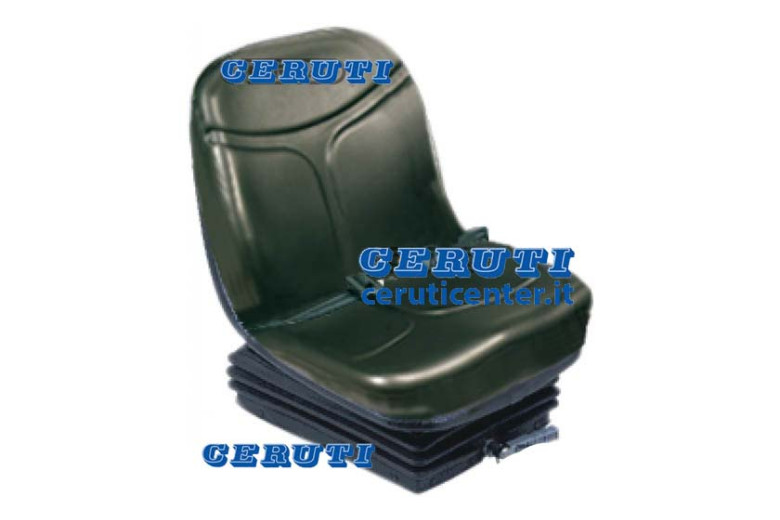 Seat Gt75 With Mechanical Concertina Suspension, Fixed Seat Belts And Microswitch For Diagnostic Unit (Type-Approved)